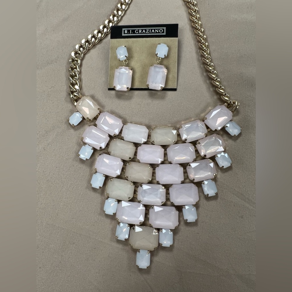 R.J. Graziano necklace and earrings set new with tags